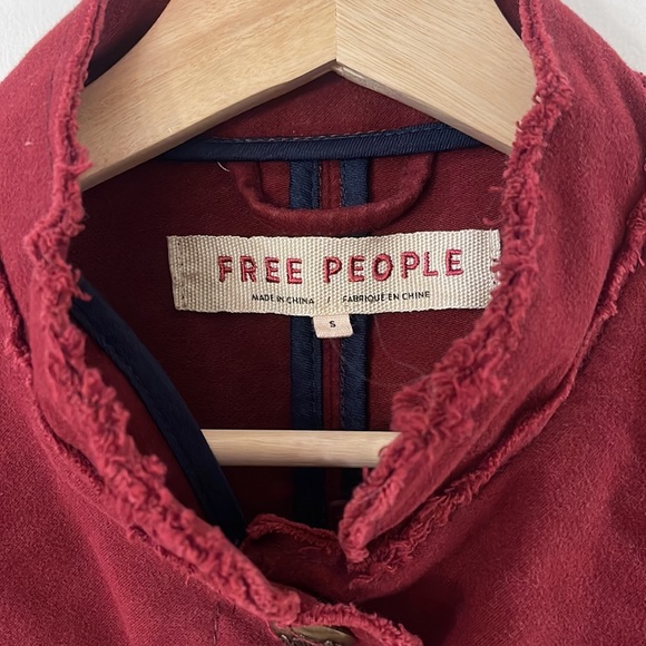 Free People Ella Sergeant Jacket Small - Picture 5 of 10
